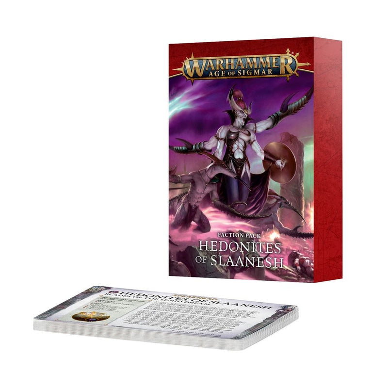 Hedonites of Slaanesh: Faction Pack 2024 (Inglés) - Age of Sigmar