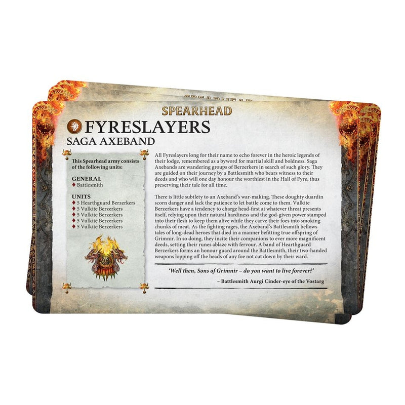 Fyreslayers: Faction Pack 2024 (Inglés) - Age of Sigmar