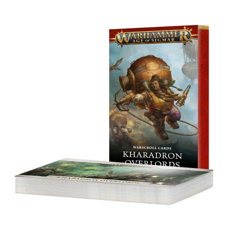 Kharadron Overlords: Warscroll Cards 2025 (Inglés) - Age of Sigmar