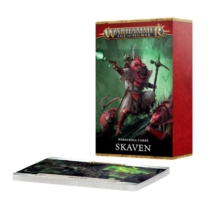 Skaven: Warscroll Cards 2024 (Inglés) - Age of Sigmar