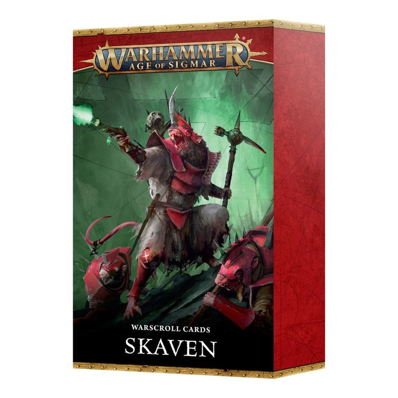 Skaven: Warscroll Cards 2024 (Inglés) - Age of Sigmar