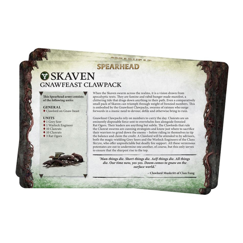 Skaven: Faction Pack 2024 (Inglés) - Age of Sigmar