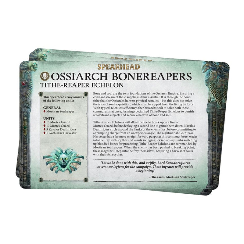 Ossiarch Bonereapers: Faction Pack 2024 (Inglés) - Age of Sigmar