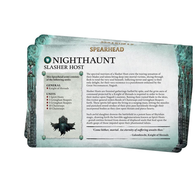 Nighthaunt: Faction Pack 2024 (Inglés) - Age of Sigmar