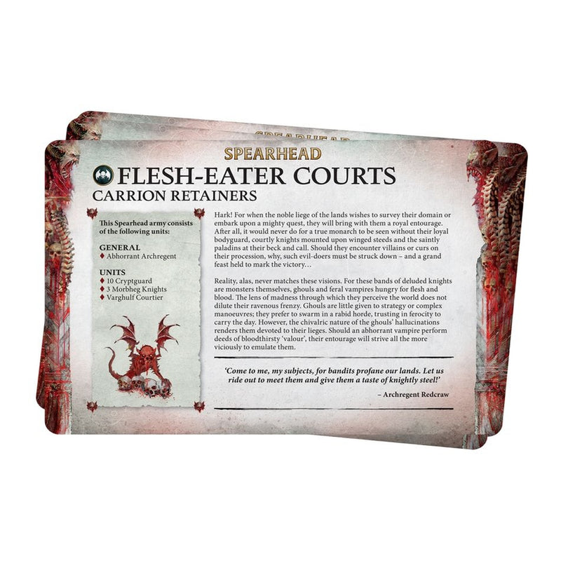 Flesh-eaters Courts: Faction Pack 2024 (Inglés) - Age of Sigmar