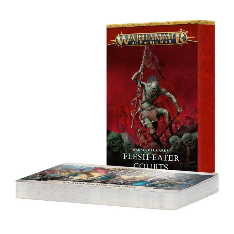 Flesh-eater Courts: Warscroll Cards (Inglés) – Age of Sigmar