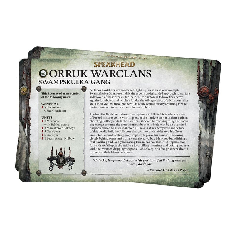Orruk Warclans: Faction Pack 2024 (Inglés) - Age of Sigmar