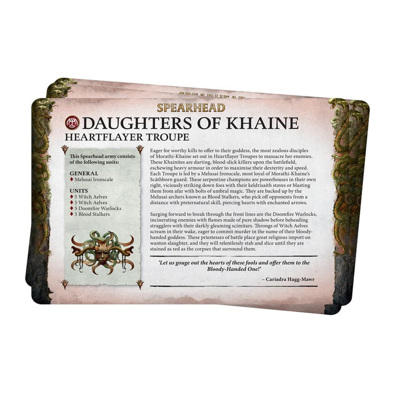 Daughters of Khaine: Faction Pack 2024 (Inglés) - Age of Sigmar