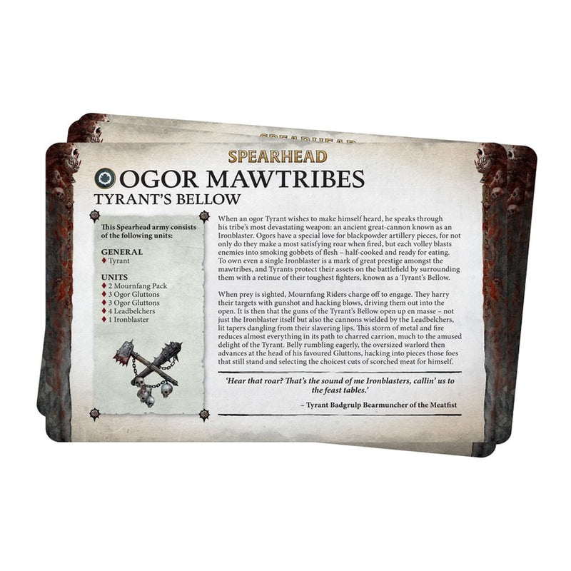 Ogor Mawtribes: Faction Pack 2024 (Inglés) - Age of Sigmar