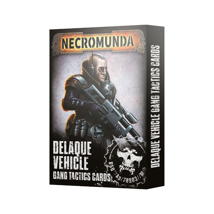 Delaque Vehicle Gang Tactics Cards 2E - Necromunda