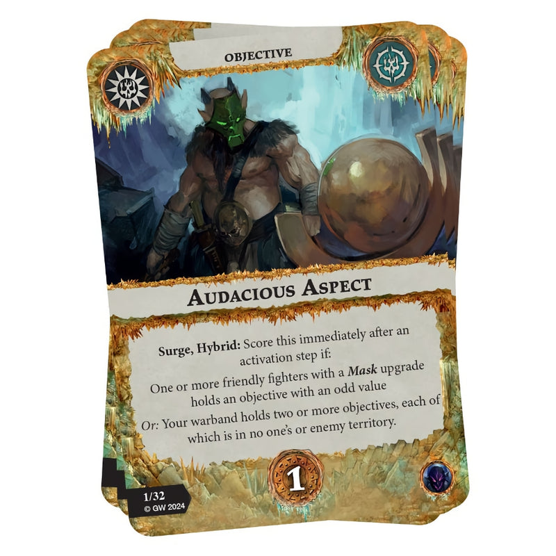 Rivals Deck: Malevolent Masks (Inglés) - Warhammer Underworlds: Deathgorge