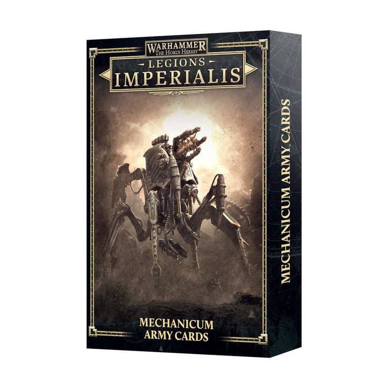 Mechanicum Army List Cards - Legions Imperialis