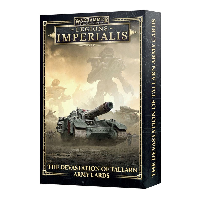 Devastation of Tallarn, Army Cards (Inglés) - Legions Imperialis