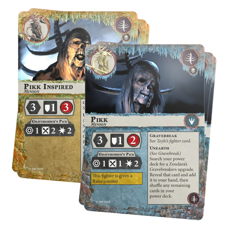 Zondara's Gravebreakers (English) - Warhammer Underworlds: Deathgorge