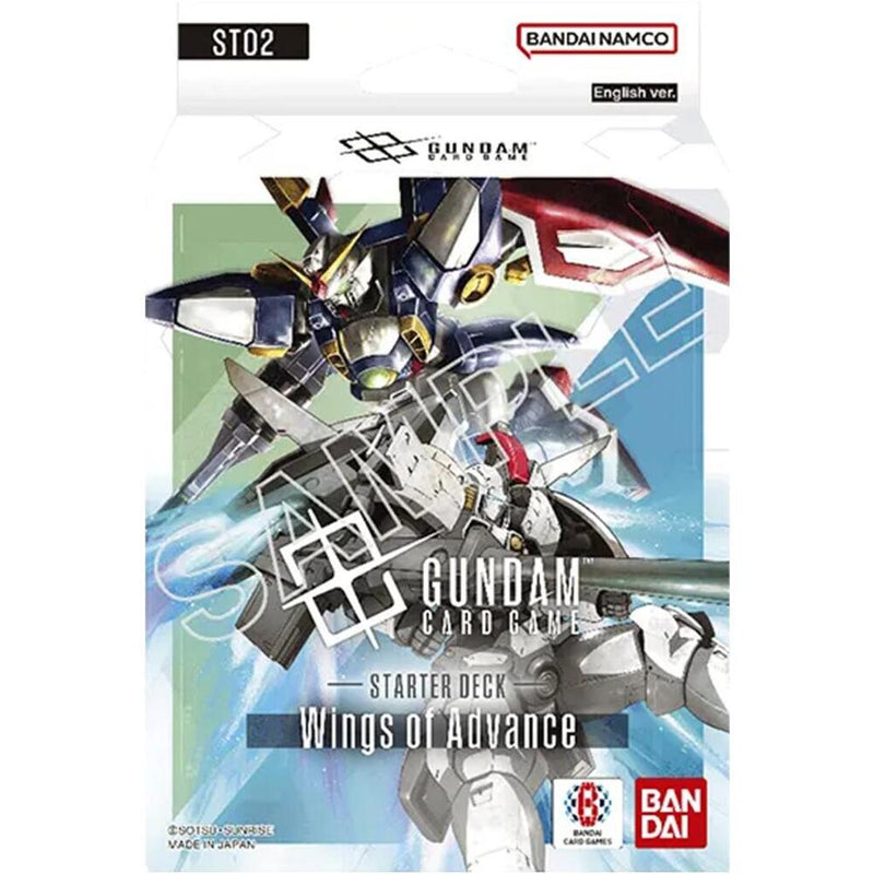 Newtype Rising: Starter Deck 02 - Wings of Advance (Inglés) – Gundam Card Game