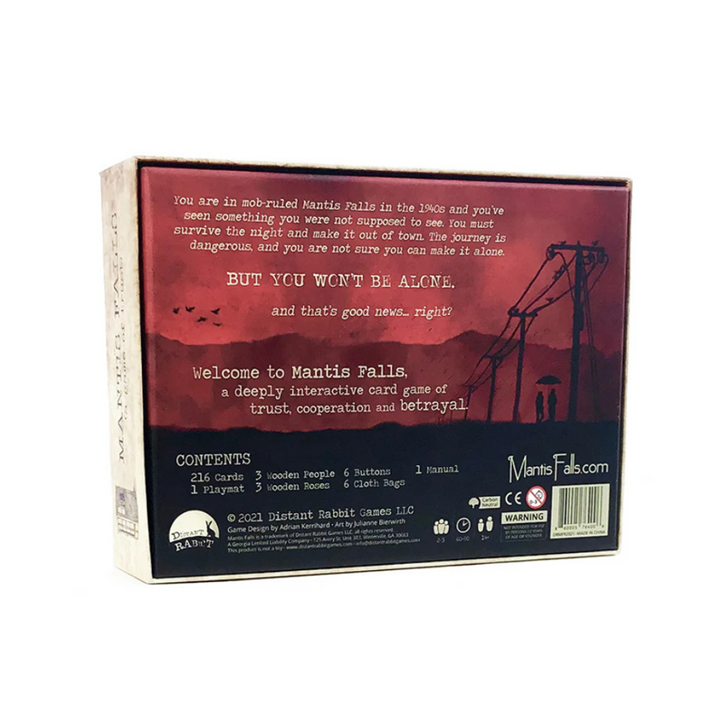 Mantis Falls, A Game of Trust (Inglés)