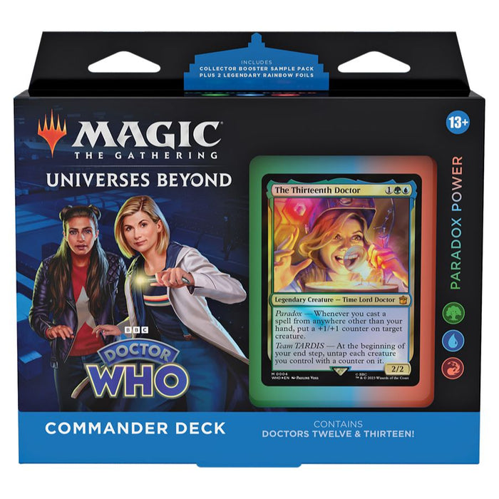 Doctor Who - Commander Deck: Paradox Power (English) - Magic: The Gathering