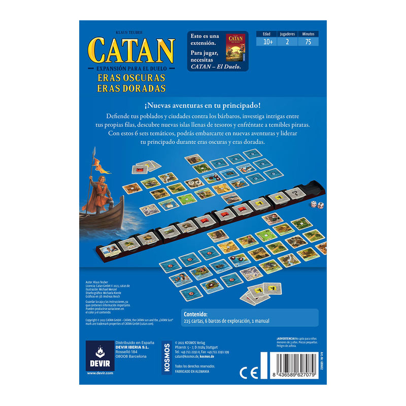 Catan El Duelo: Eras Oscuras, Eras Doradas (Español)