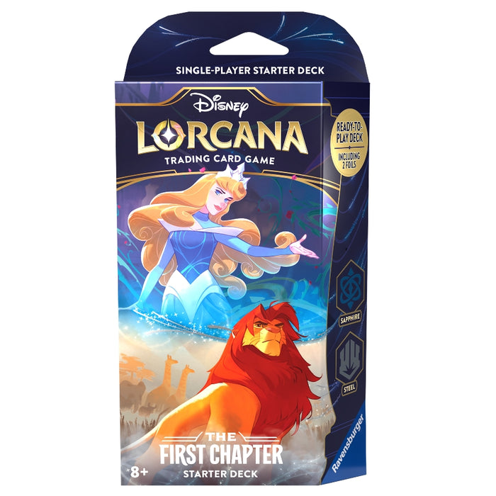 Disney Lorcana: The First Chapter Starter Deck (Sapphire & Steel) (EN)