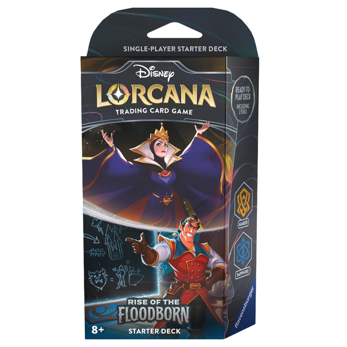 Disney Lorcana: Rise of the Floodborn Starter Deck (Amber & Sapphire) (EN)