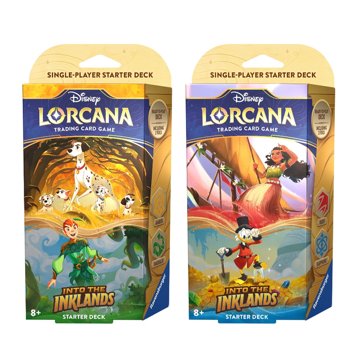 Disney Lorcana: Into the Inklands Starter Decks (Set of 2) (EN)