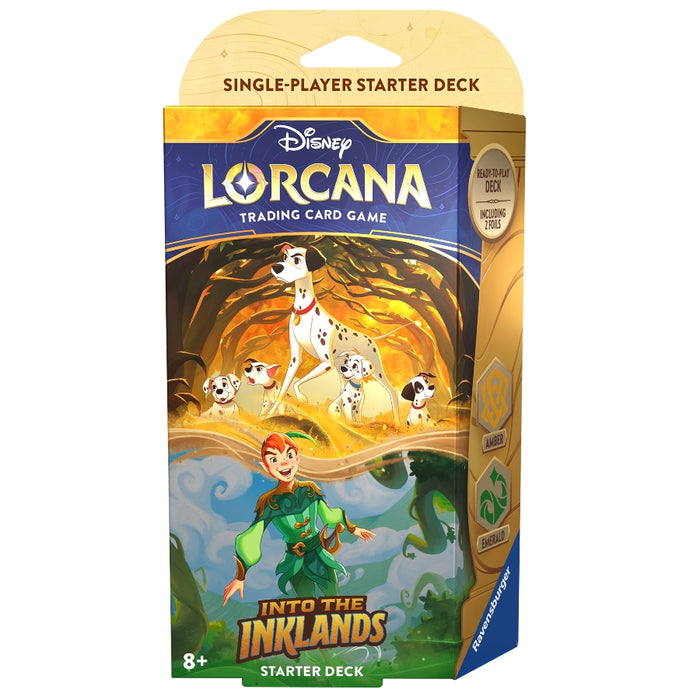Disney Lorcana: Into the Inklands Starter Deck (Amber & Emerald) (EN)