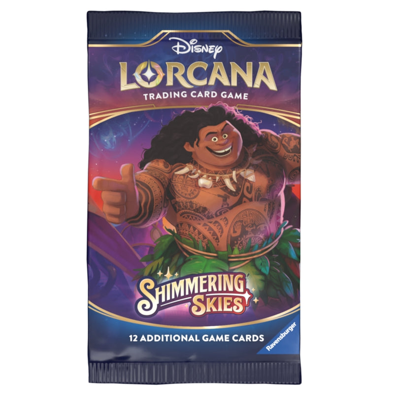 Shimmering Skies: Booster Pack (Inglés) - Disney Lorcana