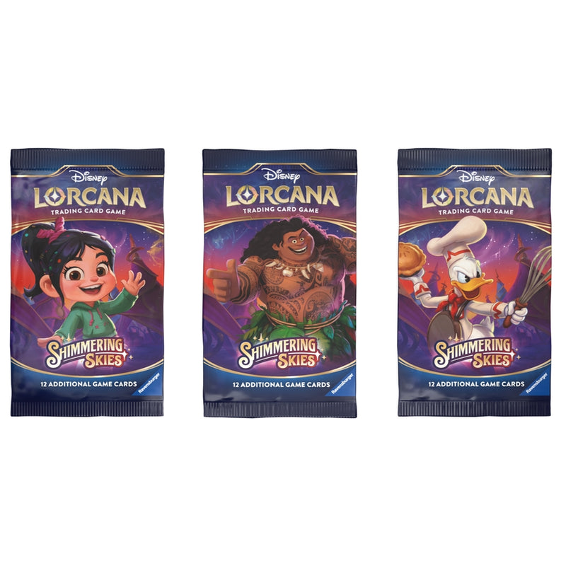 Shimmering Skies: Booster Pack (Inglés) - Disney Lorcana