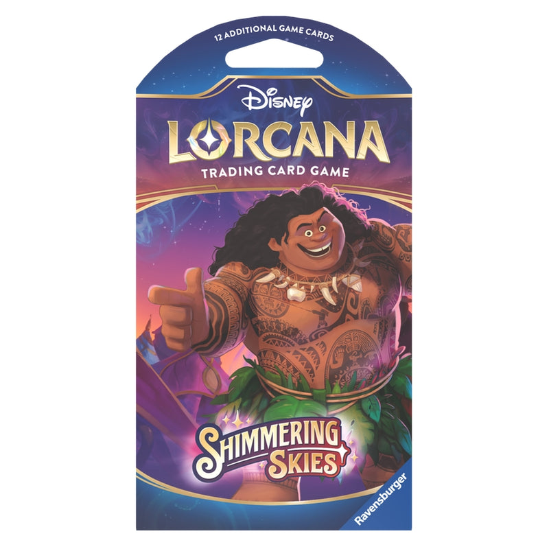 Shimmering Skies: Booster Sleeve Pack (Inglés) - Disney Lorcana