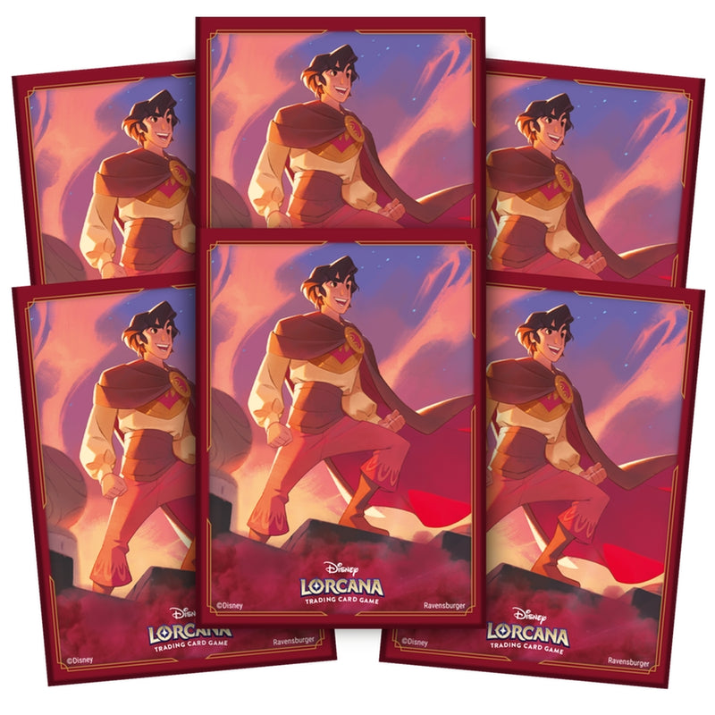 Aladdin Card Sleeves (Pack de 65) – Disney Lorcana