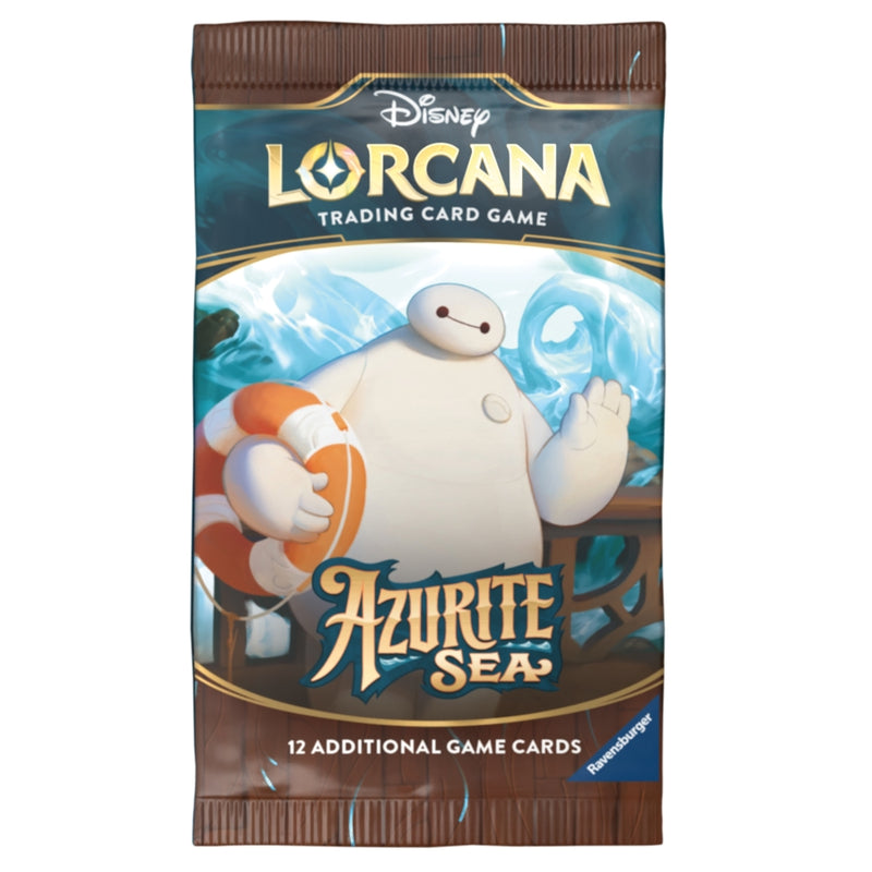 Azurite Sea: Booster Pack (Inglés) - Disney Lorcana