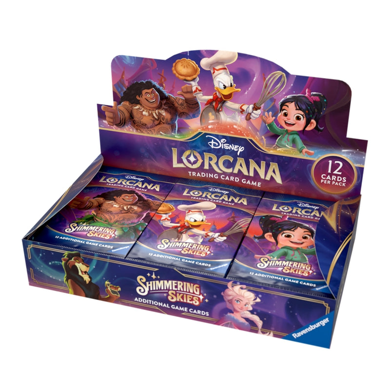 Shimmering Skies: Booster Box (Inglés) - Disney Lorcana
