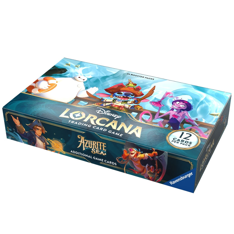 Azurite Sea: Booster Box (Inglés) - Disney Lorcana