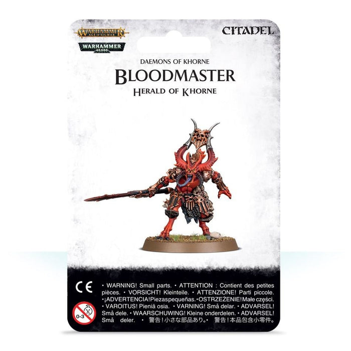 Bloodmaster Herald of Khorne - WH40k & WH Age of Sigmar: Chaos Daemons