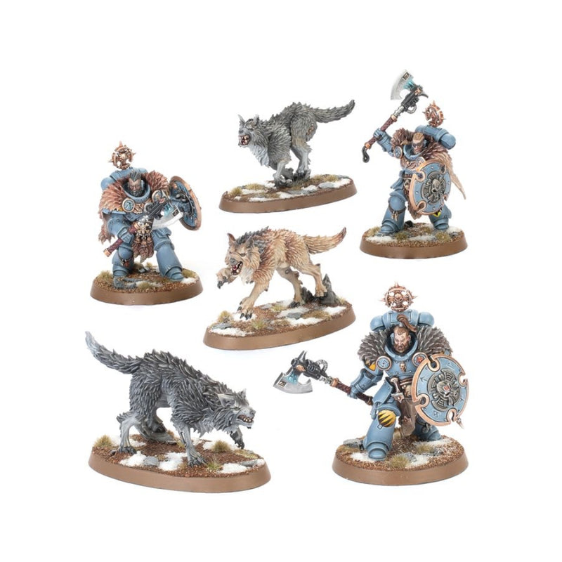 Wolf Guard Headtakers - WH40k: Space Wolves