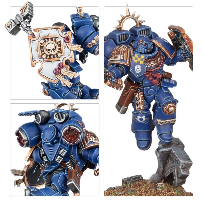 Captain with Jump Pack and Relic Shield - WH40k: Space Marines