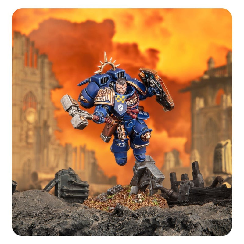 Captain with Jump Pack and Relic Shield - WH40k: Space Marines