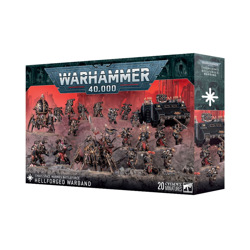 Chaos Space Marines: Hellforged Warband - WH40k: Battleforce 2025
