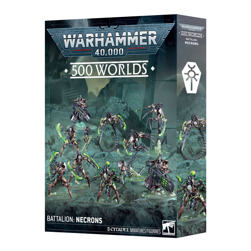 500 Worlds Battallion - WH40k: Necrons