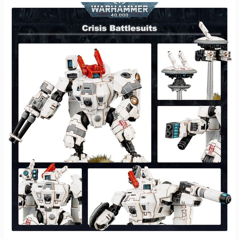 Crisis Battlesuits - WH40k: T'au Empire