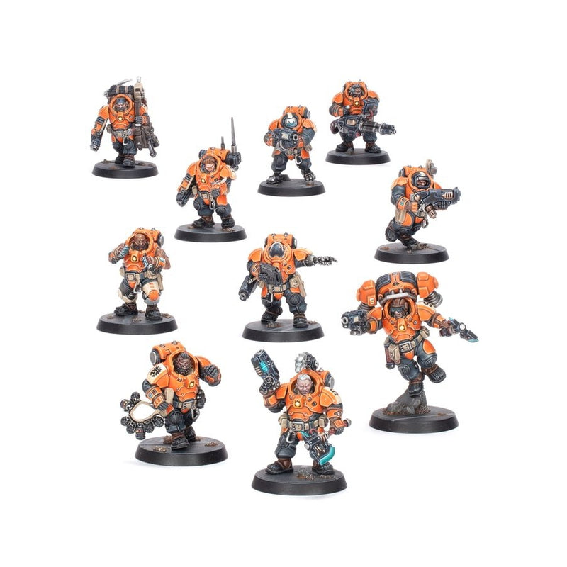 Hearthkyn Salvagers, Leagues of Votann Elite Hulk-Delvers - Kill Team