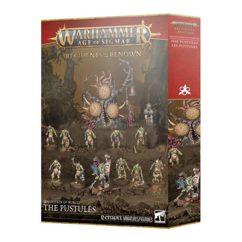 Regiment of Renown: The Pustules - Age of Sigmar: Maggotkin of Nurgle