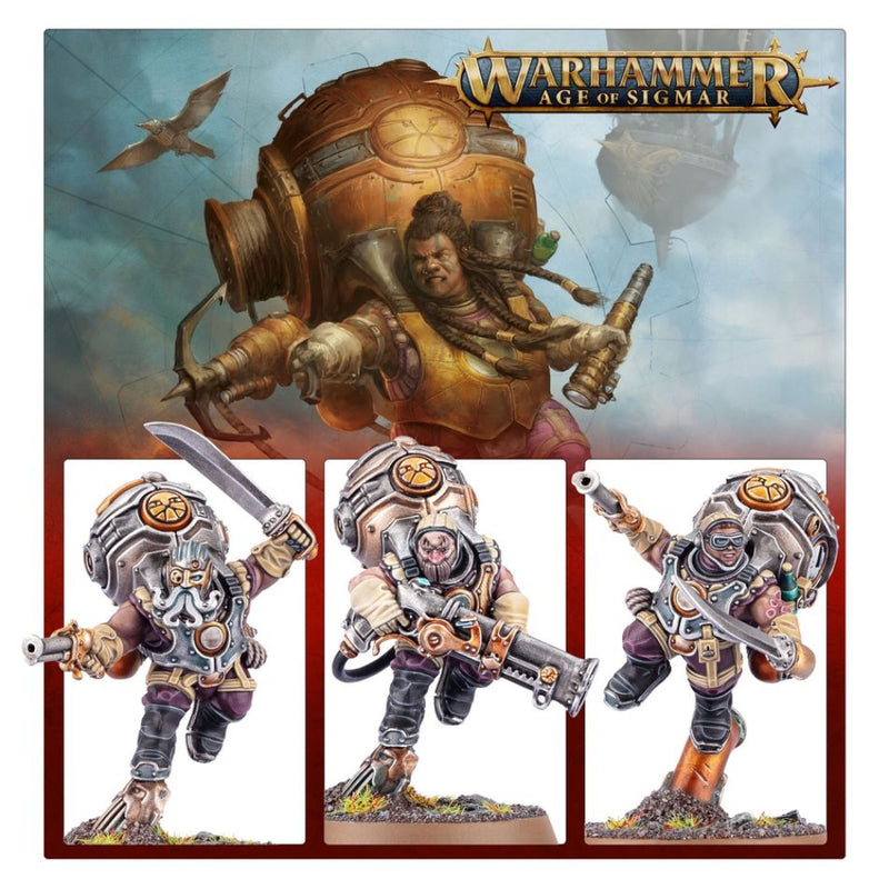 Vongrim Harpoon Crew - Age of Sigmar: Kharadron Overlords