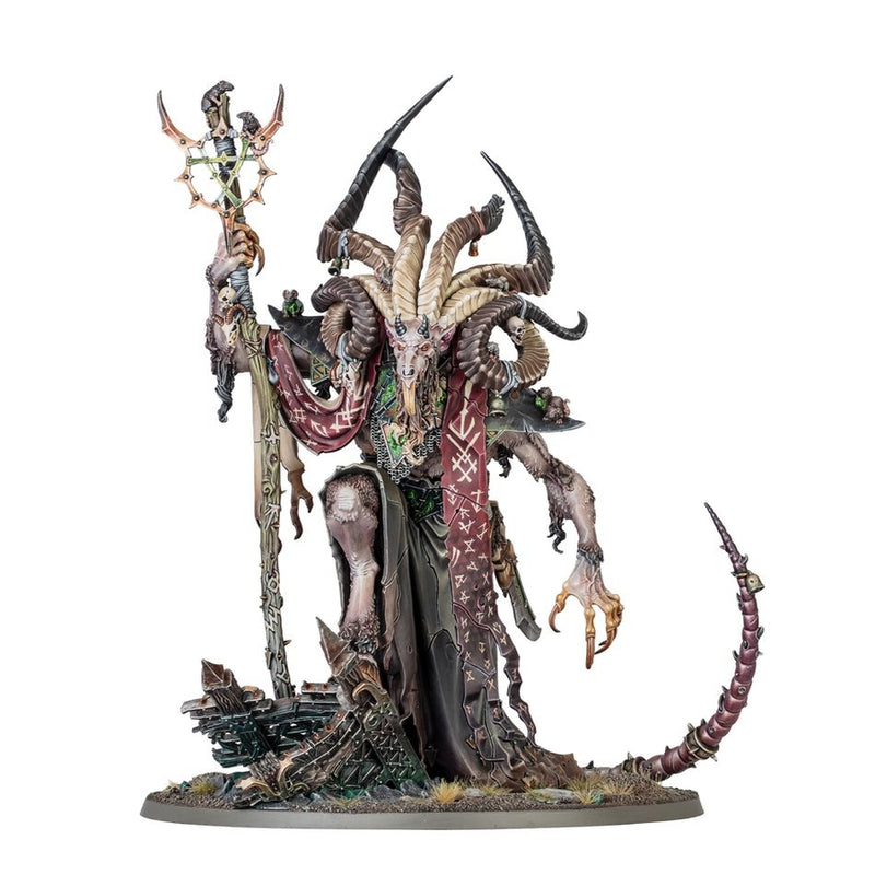 Vizzik Skour Prophet Horned Rat - Age of Sigmar: Skaven