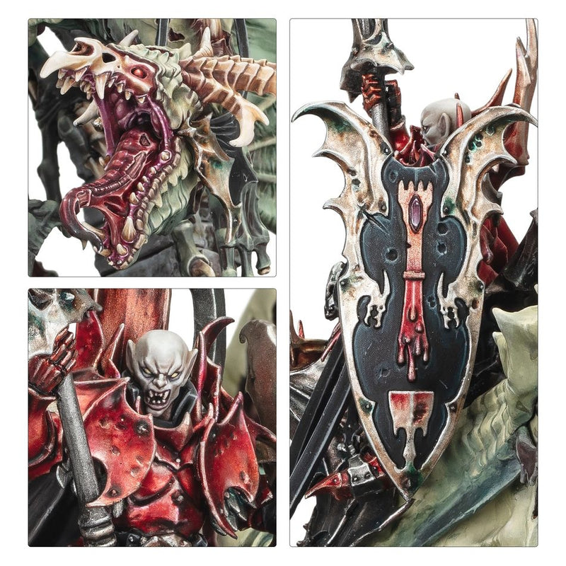 Prince Vhordrai, Lord of the Crimson Keep - Age of Sigmar: Soulblight Gravelords