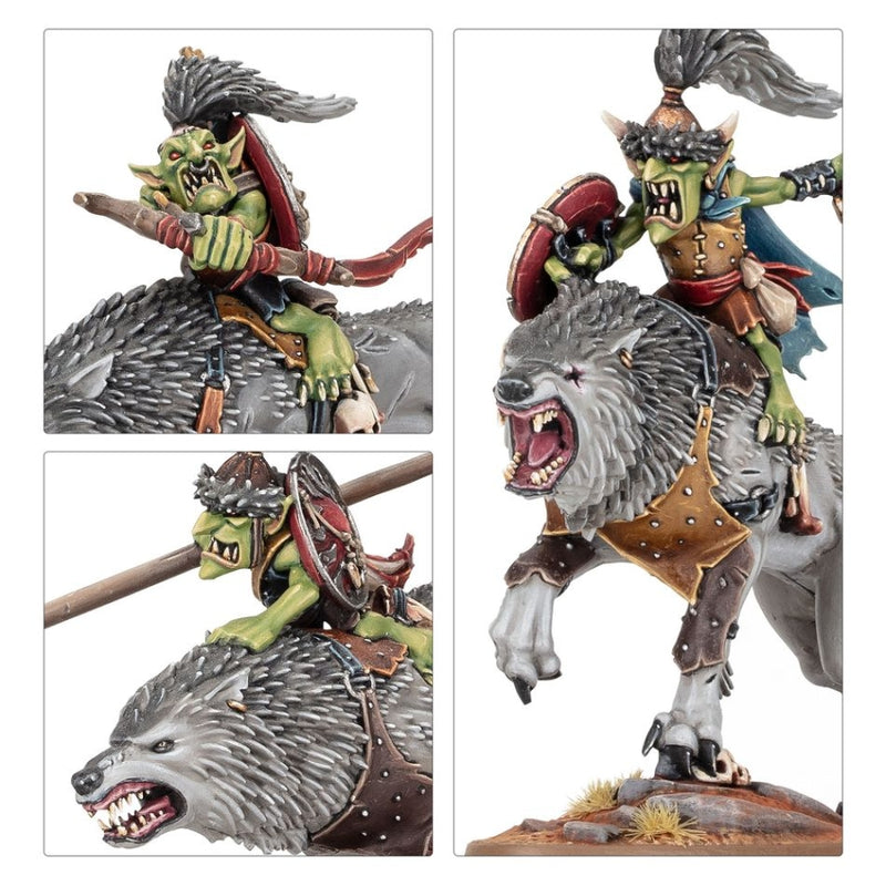 Snarlboss and Wolfgit Retinue - Age of Sigmar: Gloomspite Gitz