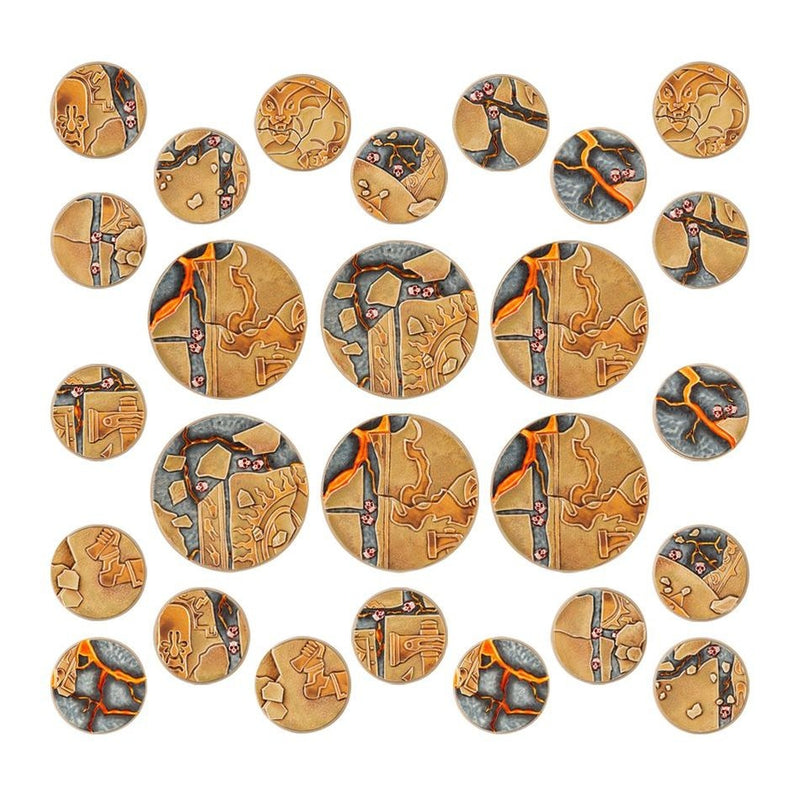 Peanas Redondas Shattered Dominion 40mm & 65mm - Citadel: Peanas