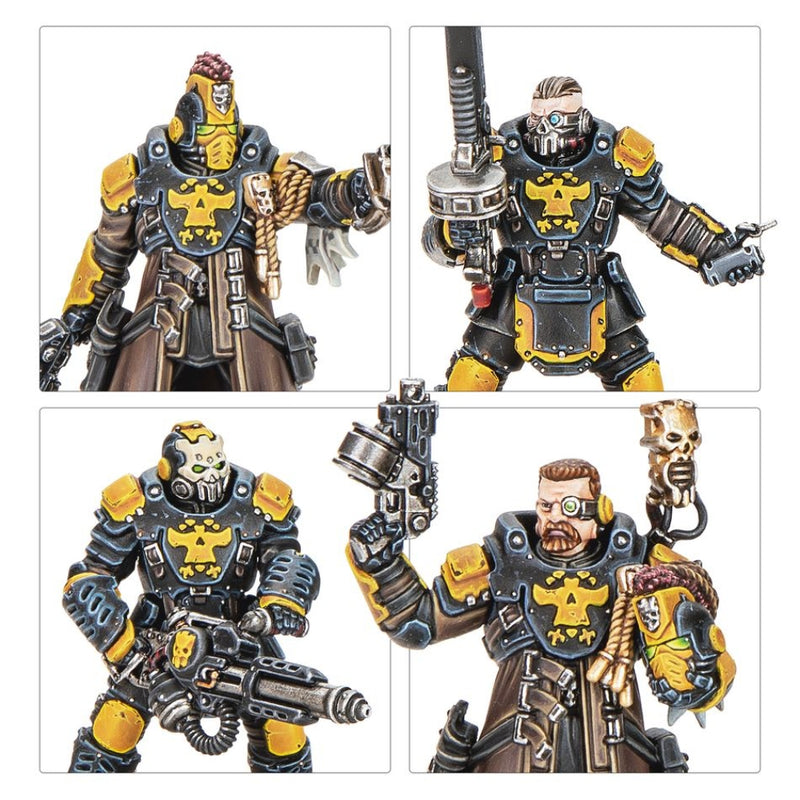Palanite Enforcer Captains & Sergeants - Necromunda