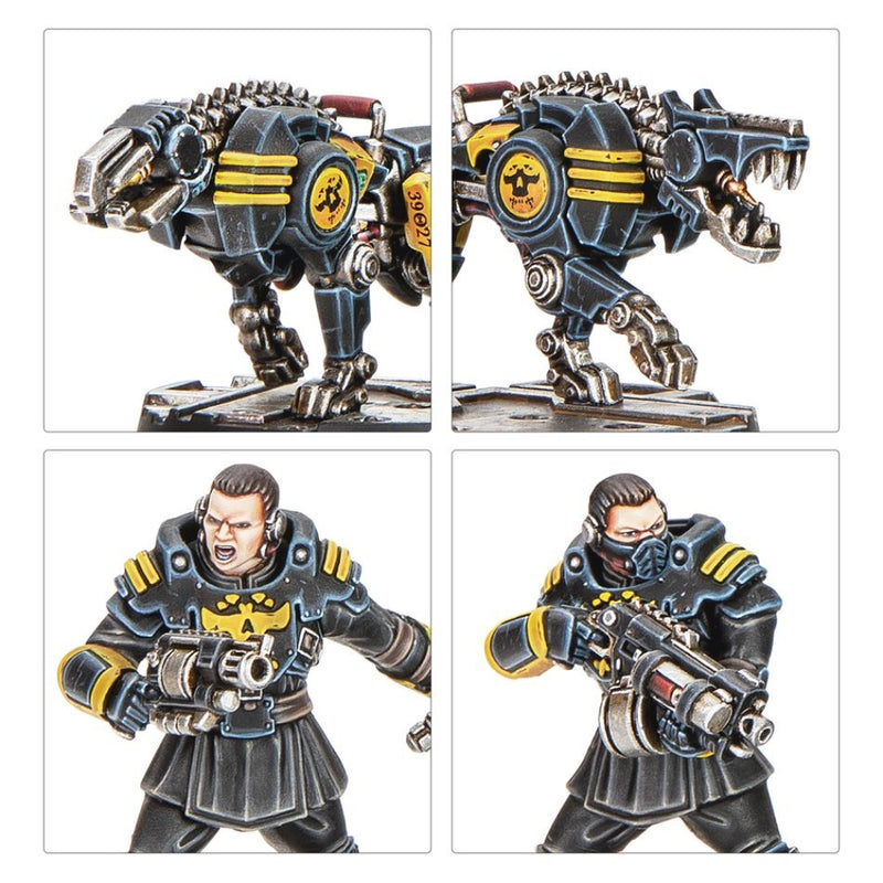 Palanite Enforcer Captains & Sergeants - Necromunda