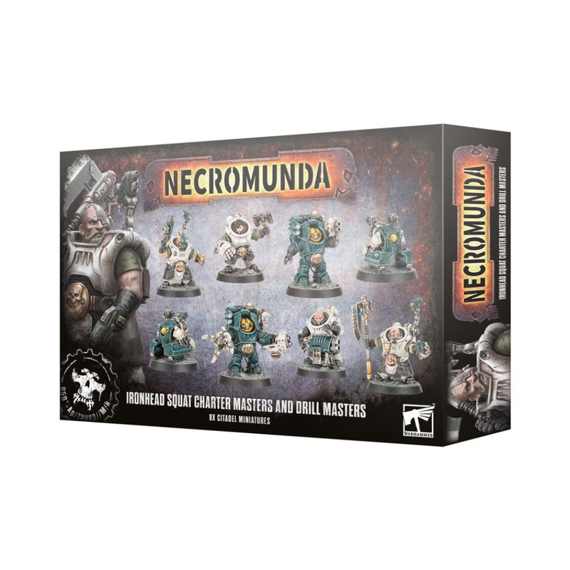 Ironhead Squat Charter Masters and Drill Masters - Necromunda